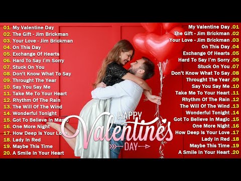 Best Valentine's Day Love Songs 2025 - Jim Brickman, David Pomeranz, Celine Dion, Martina Mcbride