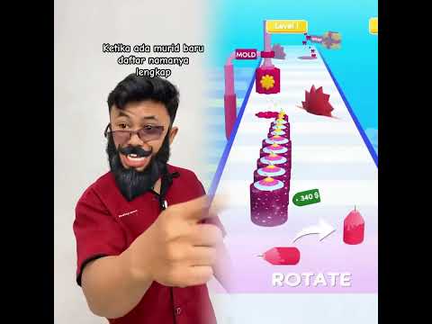 Ketika ada murid baru daftar namanya lengkap #ardikatamps #comedy