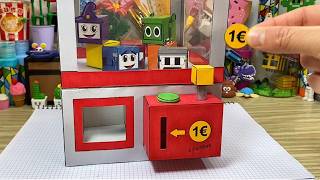 Como hacer una Maquina de Gancho Casera de papel - Manualidades con Papel - Papercraft