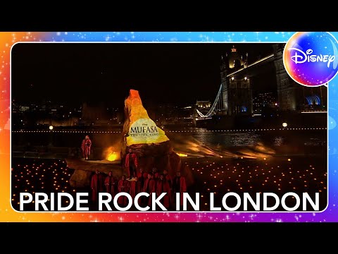 Pride Rock Comes to London | Mufasa: The Lion King | Disney UK