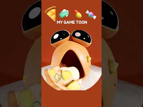 Funny eating ASMR  360° #pou #mukbang
