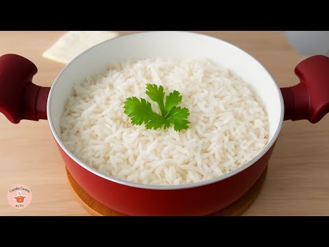 COMO FAZER ARROZ SOLTINHO SEM ERRAR — RECEITA PERFEITA PARA INICIANTES!