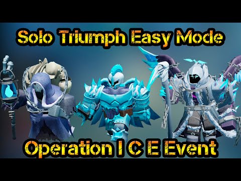 Solo Triumph Easy Operation I C E Event Roblox Tower Defense Simulator