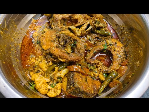 Bengali Style Gobhi katla Machhali Recipe | Spicy Machhali curry | गोभी मछली  सालन रेसिपी