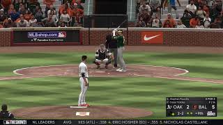 MLB The Show 21 PS5 - Oakland Athletics vs Baltimore Orioles 4/25/2021