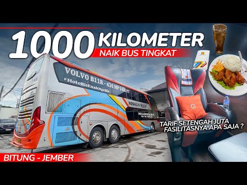 Fulltrip Rute TERJAUH DOUBLE DECKER ROSALIA INDAH | Trip Bitung - Jember SUPER TOP Mewah & Nyaman