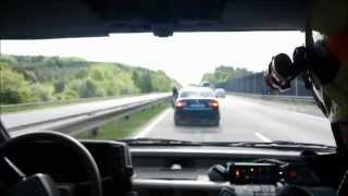 Dopravní nehoda 2 osobních automobilů na D1