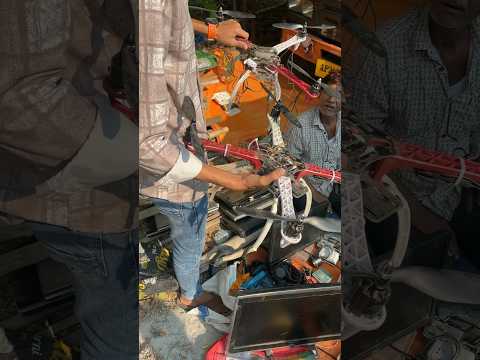 Drone in chorbazar #shorts #experiment
