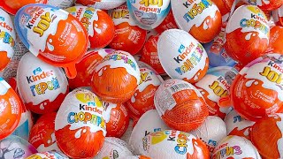 95892M Yummy Kinder Joy Chocolate, Kinder Surprise Candy Opening ASMR Lollipops Some Lot's of Candie