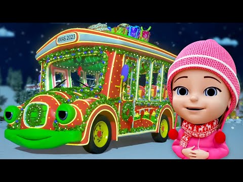 Christmas Wheels On The Bus, Xmas Songs and Carols for Kids