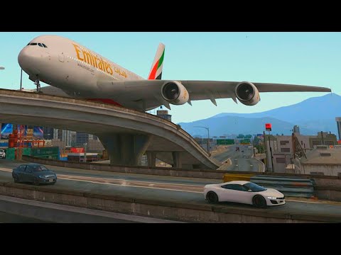 Plane / Aircraft emergency landing in hindi