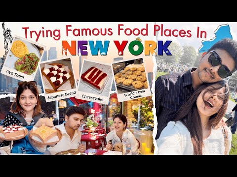 Trying FAMOUS Food Places In NYC 🇺🇸🗽