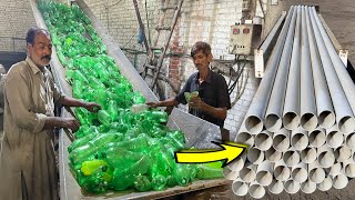 Amazing Recycling Process of Millions of Pet Bottles into New PVC Pipes | New Recycling Ideas