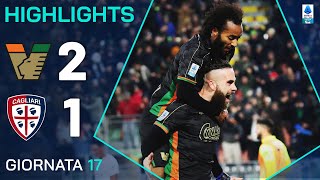 VENEZIA-CAGLIARI 2-1 | HIGHLIGHTS | 17ª GIORNATA | SERIE A ENILIVE 2024/25