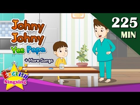 Johny Johny yes papa + More Nursery Rhymes | 50 Kids songs with lyrics | English video for toddler
