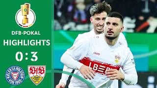 Rabbit on the field & Slapstick goal! | Kiel vs. Stuttgart 0-3 | Highlights | DFB-Pokal Quarterfinal