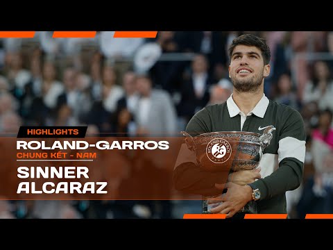 Highlights | Jannik Sinner vs Carlos Alcaraz | Trận chung kết kinh điển Roland Garros 2025