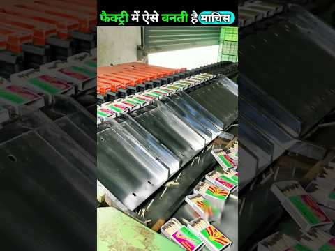 कैसे बनती हैं माचिस ?#short #viral #trending #ytshorts#fact #shortsfeed