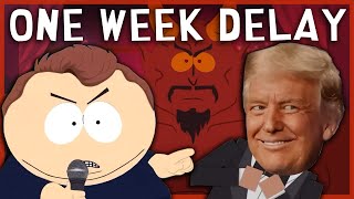 NO NEW SOUTH PARK THIS WEEK