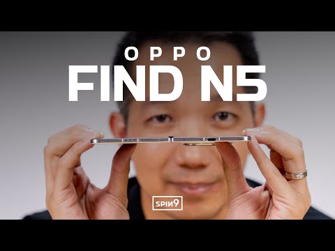 รีวิว OPPO Find N5 — จอพับที่น่าใช้ บางเฉียบ ควบคุม Mac ได้