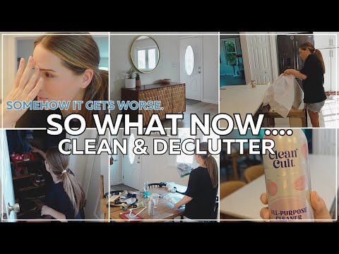 CLEAN DECLUTTER & ORGANIZE 2025 / Extreme Motivation / ft Inyouths LED Mirror / Realistic!