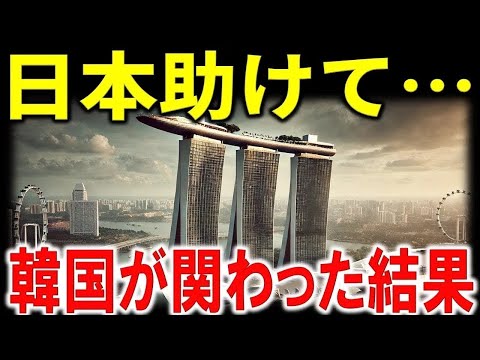 【海外の反応】韓国の傑作品が「傾き過ぎて倒壊目前！？」驚異的な異次元スピードで完成させたマリーナベイサンズホテルの傾き具合が世界で話題に。