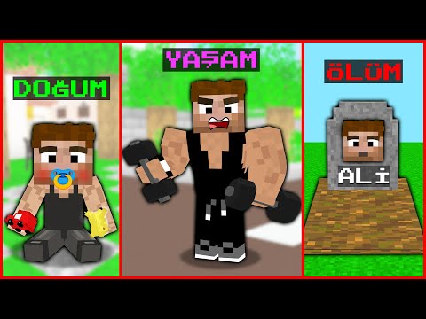 DOĞUMDAN ÖLÜME KASLI ALİ'NİN HAYATI! 😱 - Minecraft ZENGİN FAKİR HAYATI