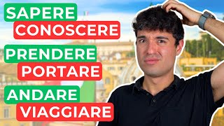 6 coppie di VERBI italiani che il 95% degli studenti sbaglia