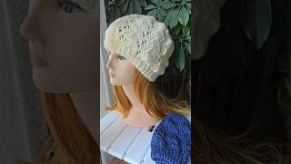 Mist Lace Beanie, is my latest post on my blog, and ads free pdf on Ravelry.  Enjoy 😉.  #wiamscrafts