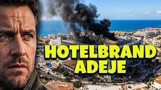 Canarias News 1 ADEJE BRAND ab 2:44 So knapp entging das Hotel einer Katastrophe/Vorab Drohnenbilder