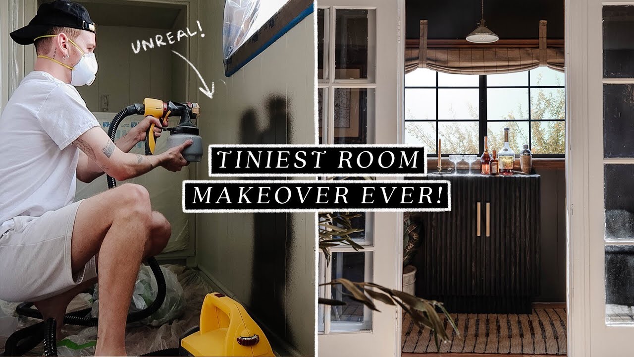 Tiniest room makeover ever! Horror movie room gets an update! Lone Fox
