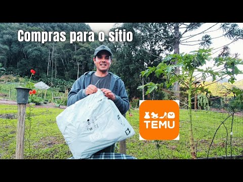 UNBOX TEMU - FIZ UMAS COMPRAS AQUI PRO SÍTIO