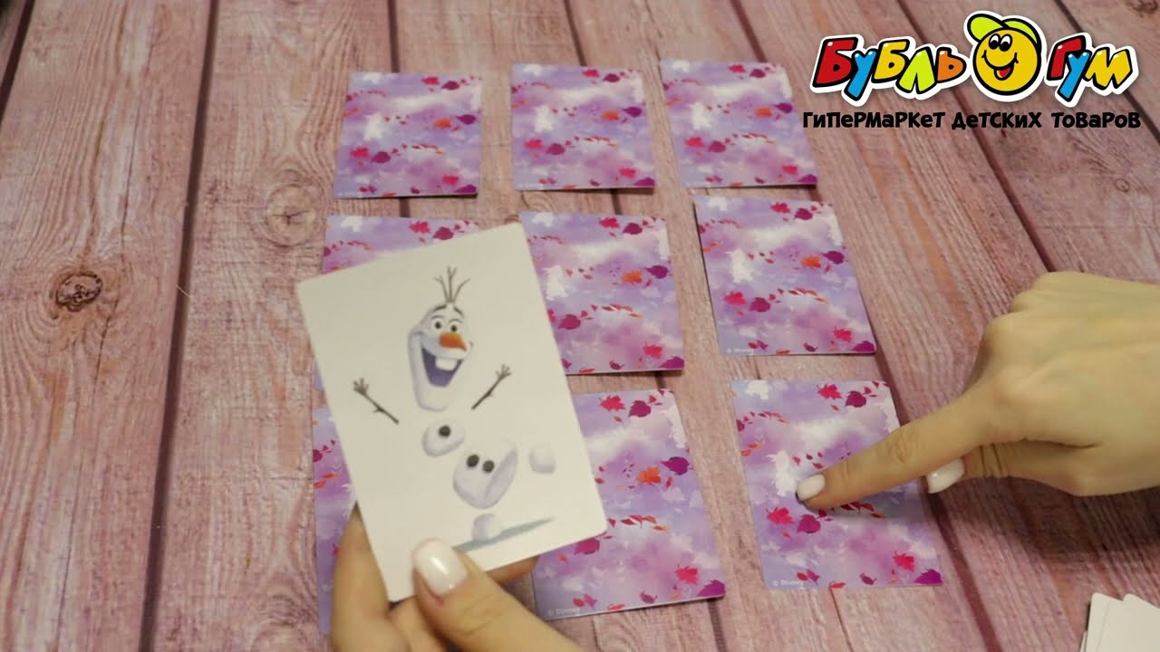Игра настольная Hobby World Холодное сердце 2 Времена года с 5лет - видео