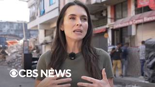 YouTube video thumbnail: Reporter on Emotional Colombia Quake Recovery Work: “No Rescues Happened Here”