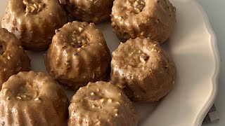 골드 초콜릿(둘세)아몬드케이크! 카라멜 없이도 카라멜 풍미, 너무 맛있음!