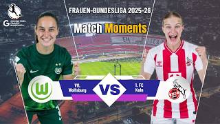 VfL Wolfsburg vs  1  FC Köln   Editorial Highlights