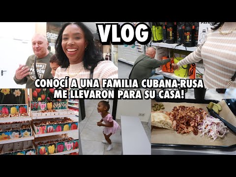 CONOCÍ UNA FAMILIA CUBANA-RUSA😱 COMPRAMOS TULIPANES🌷 TIERRA🌱 ALE QUERÍA COMER BURGER🍔 | 23 Sep 2024