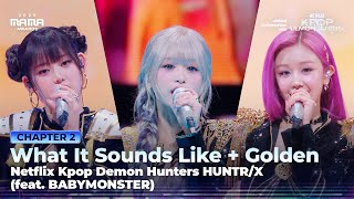 [#2025MAMA] Netflix Kpop Demon Hunters HUNTR/X (feat. BABYMONSTER) | Mnet 251129 방송