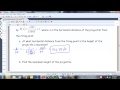Revenue Models and Projectile Motion