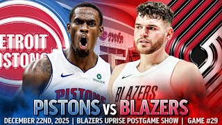 Portland Trail Blazers vs Detroit Pistons Recap | Highlights | Postgame
