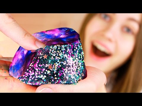 DIY - ЖЕЛЕЙНОЕ ГЭЛАКСИ МЫЛО СВОИМИ РУКАМИ