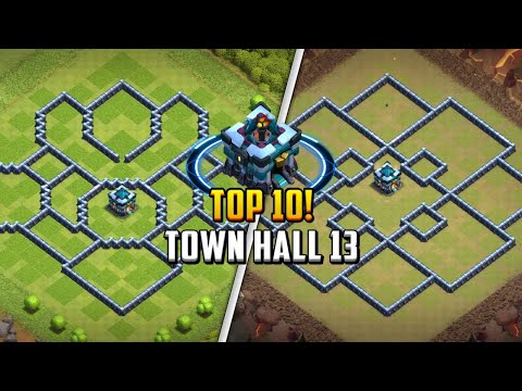 TOP 10! Town Hall 13 (TH13) Hybrid/Farming Base Layout + Copy Link 2024 | Clash of Clans