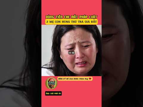 Hung thủ dùng tiền Che mắt Pháp Luật #shorts