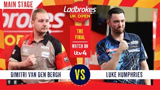 2024 Darts UK Open｜Final｜Dimitri Van den Bergh v Luke Humphries