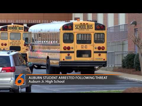 Auburn Jr. High student arrested following threat