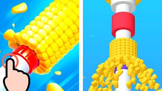 OnPipe - Cut Pipe Popcorn Run - All Levels iOS Android GamePlay