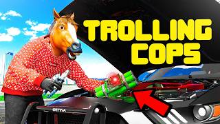 Destroying Every Cop Car In GTA 5 RP