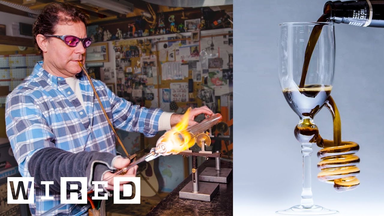 Scientific Glass Blower Makes Beer Glasses