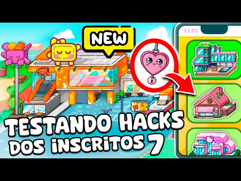 😱 TESTANDO SEGREDOS E HACKS SECRETOS DOS INSCRITOS NO PAZU AVATAR WORLD #7
