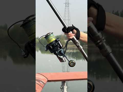 Cần câu lục siêu cứng 4,5m, 4li câu cá bạo lực 39kg - telescopic rod carp #fishingrod #shorts